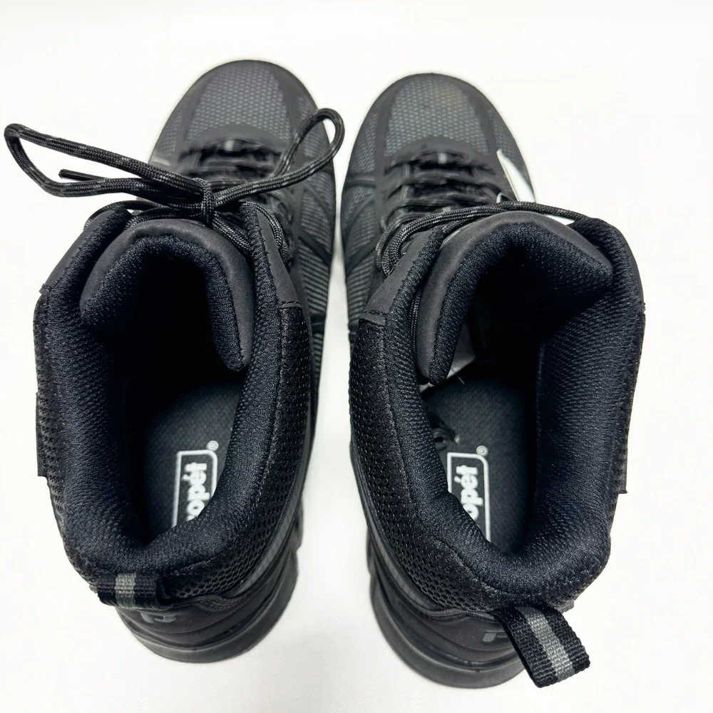 Propet Seeley Composite Toe Work Boot Men's Seeley Hi Size 10 X 3E Grey Black S3
